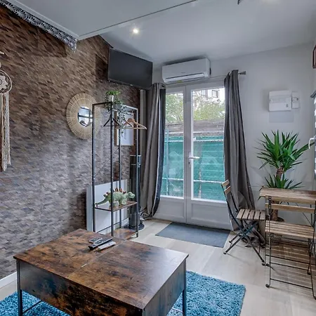 Apartament Studio Jungle, Proche De La Defense Bois-Colombes